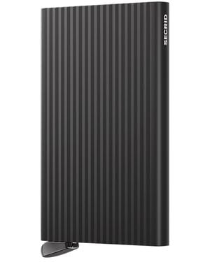 Secrid Premium Cardprotector+ Fluted - Black