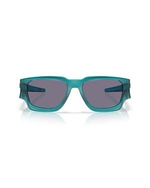 Oakley Instagator 58Mm Rectangle Sunglasses - Blue