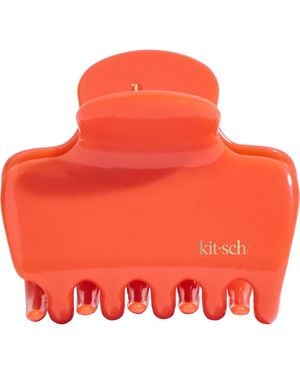 Kitsch Cloud Medium Claw Clip - Red