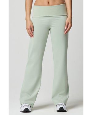 Florence By Mills Sport Sheen Foldover Pants - Green