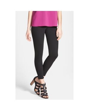 Hue Ankle Zip Skimmer Leggings - Black
