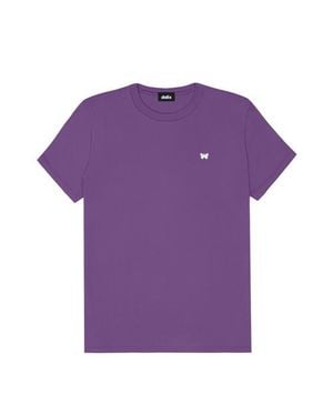 Alix Lil Butterfly Lightweight Jersey Tee - Purple