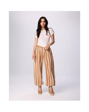 Theo the Label Ismene Stripe Harem Pant - Multicolor