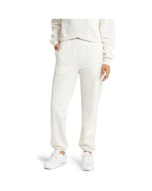 Beyond Yoga On The Go Cotton Blend Sweatpants - White