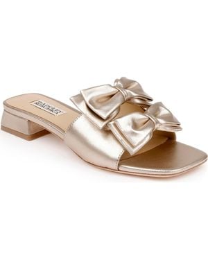 Badgley Mischka Giorgia Ii Slide Sandal - Metallic