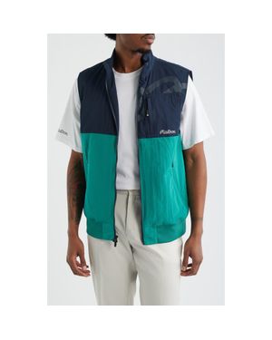 Malbon Finca Hybrid Vest - Blue