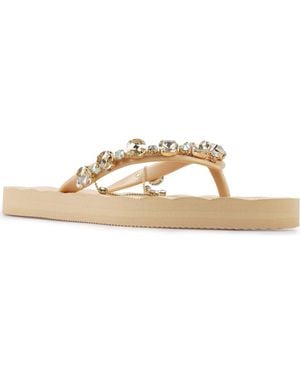 Zigi Quentin Flip Flop - Metallic