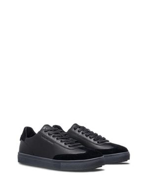 CLAE Deane Low Top Leather Sneaker - Black