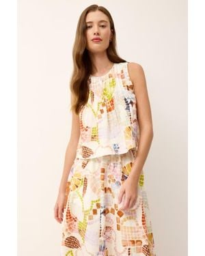 Marie Oliver Letta Top - Natural