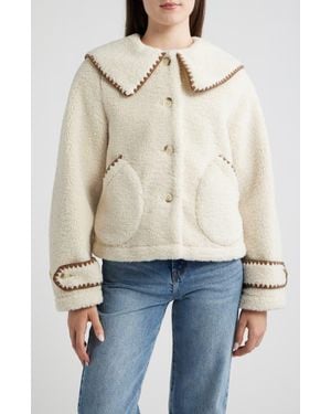 UGG Nikia Fleece Jacket - Natural