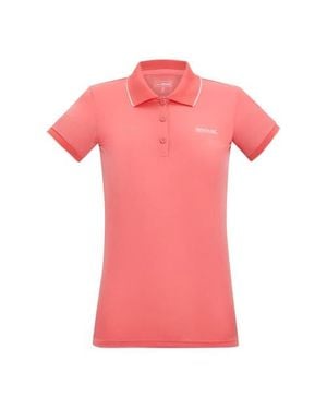 Regatta Remex Ii Polo Neck T-Shirt - Pink