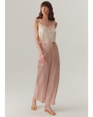 Exquise Gemma High Waist Cargo Pants - Multicolor