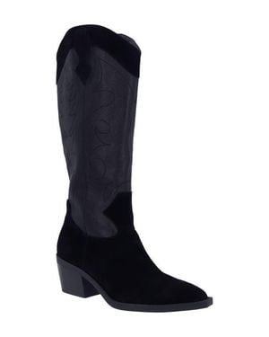 L'amour Des Pieds Veera Western Boot - Black