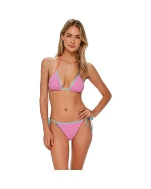 Swim Systems Trisha Triangle Bikini Swimsuit Top - White