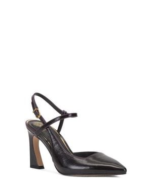 Vince Camuto Bevarin Leather Pointed Toe Pump - Multicolor
