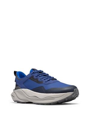 Clarks Pace Trail Waterproof Running Shoe - Blue