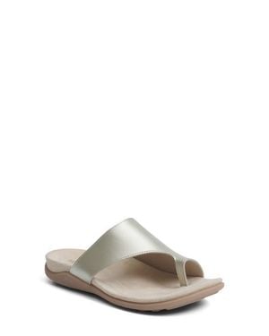 Strive Capri Iv Toe Loop Sandal - Gray