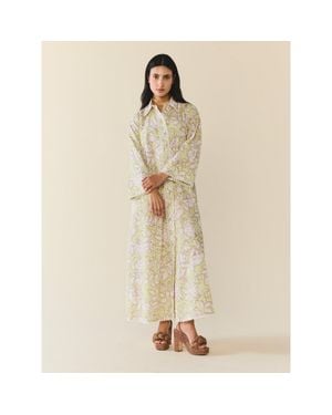 Eddy Birdie Dress - Natural