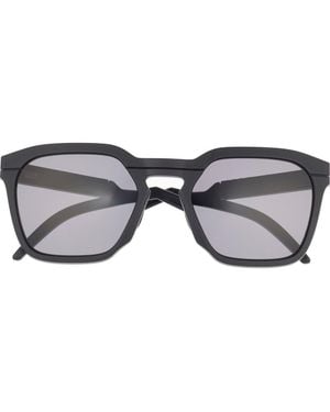Oakley Hstn 54Mm Square Sunglasses - Gray