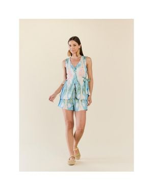 Eddy Alexa Top X Charli Evans - Blue