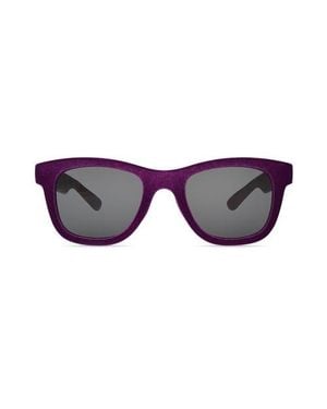 Italia Independent Azzurro Velvet Sunglasses - Purple