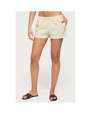 Edikted Cecilia Cotton Low Rise Shorts - Multicolor