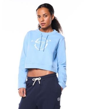 Sergio Tacchini Piano Crewneck - Blue