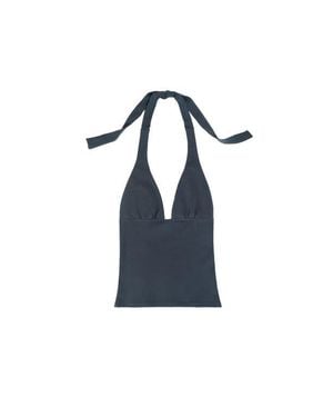 Oddli Halter Top - Blue