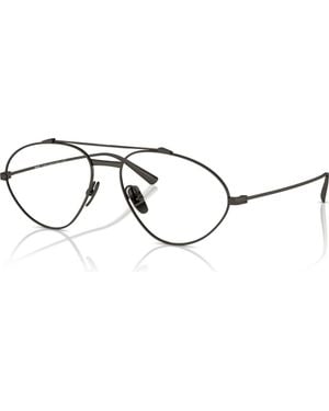 Ferrari 56Mm Irregular Optical Glasses - Brown