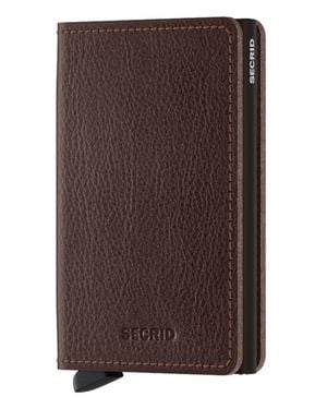 Secrid Slimwallet Veg - Brown