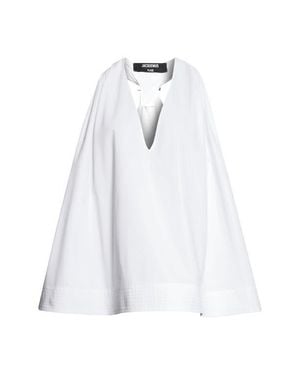 Jacquemus Le Haut Norma Cotton Trapeze Top - White