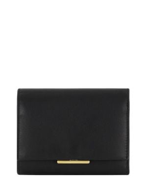 Vince Small Trifold Wallet - Black