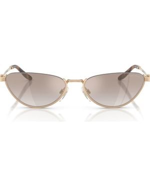 Ralph Lauren 57Mm Cat Eye Sunglasses - Gray