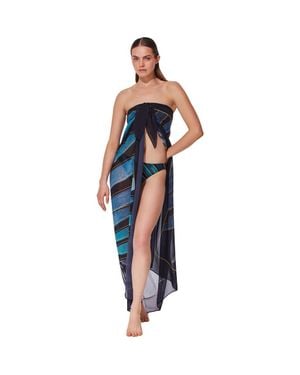 Gottex Willow Pareo - Blue