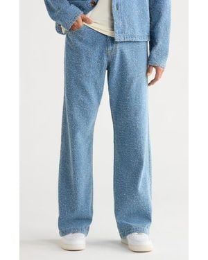 Honor The Gift Washed Nep Yarn Jeans - Blue
