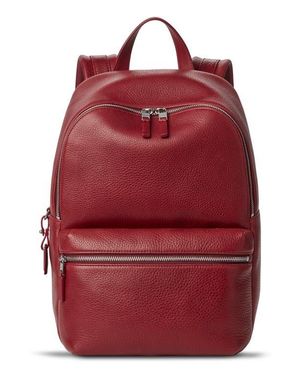 Shinola Small Runwell Leather Backpack - Red