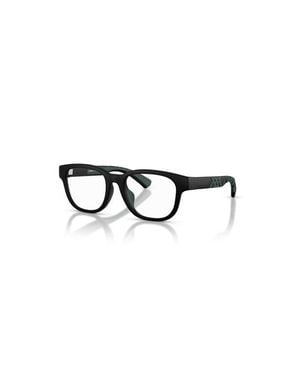 Burberry 47Mm Square Optical Glasses - Black