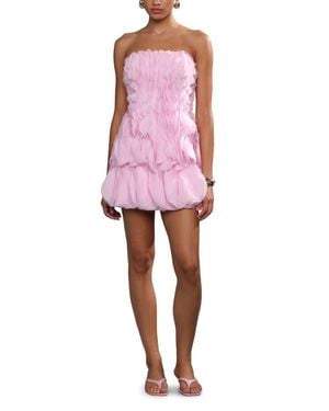 AMUR Christine Mini Dress - Pink