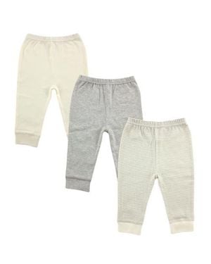 Luvable Friends Cotton Pants - White