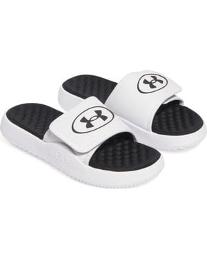 Under Armour Kids' Ua Ignite Pro 8 Slide Sandal - Black