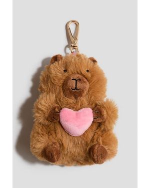H&M Soft Toy Bag Charm - Brown