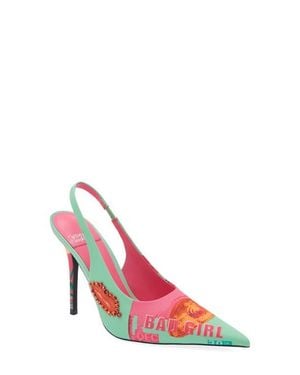 Jeffrey Campbell Surpass Slingback Pointed Toe Pump - Pink
