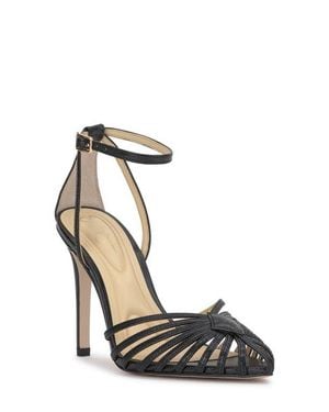 Jessica Simpson Paveri Ankle Strap Pointed Toe Pump - Black
