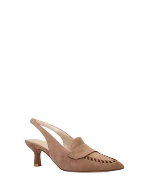 Pelle Moda Keagen Pointed Toe Slingback Pump - Brown