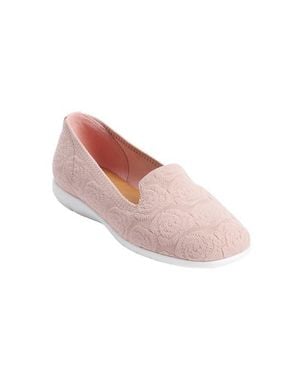 Comfortview The Madie Slip On Flat - Pink