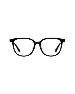 Mohala Eyewear Waipuna 53Mm Low Bridge Round Optical Glasses - Black