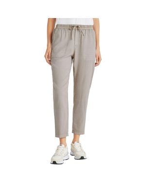 Splendid Angie Straight Leg Pants - Gray