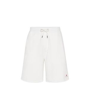 Brunello Cucinelli French Terry Bermuda Shorts - White