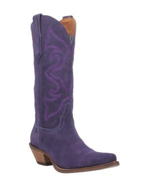 Dingo Out West Cowboy Boot - Purple