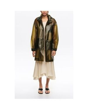 Bimba Y Lola A-Line Transparent Trench - Metallic